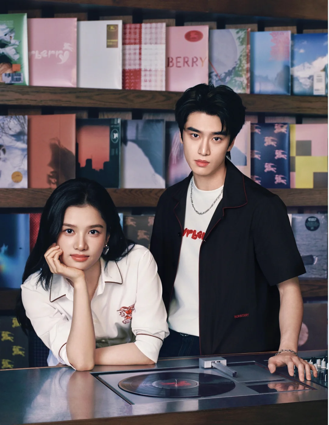 张婧仪&张康乐 ✖️ Burberry 2026七夕大片