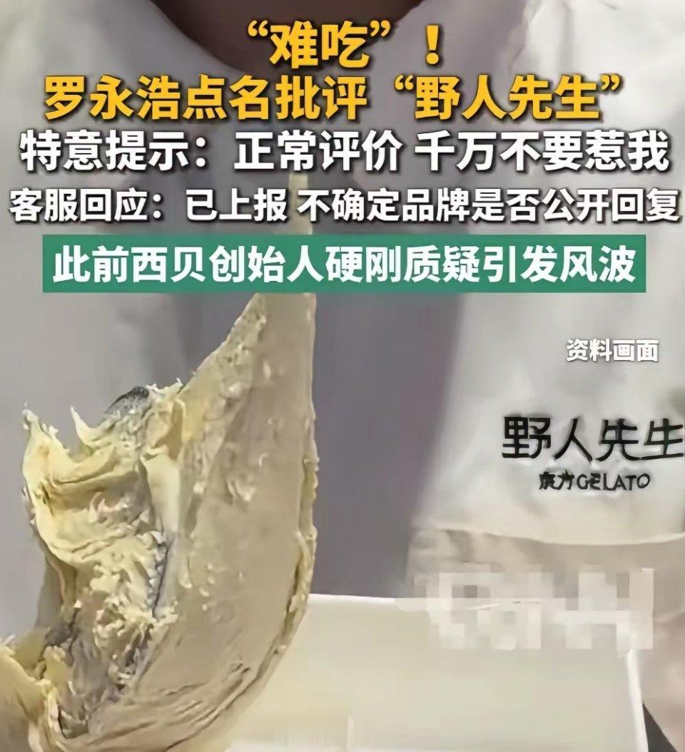 野人先生的冰淇淋好不好吃我不知道但是我知道的是，野人先生处理问题的方式比西贝聪明
