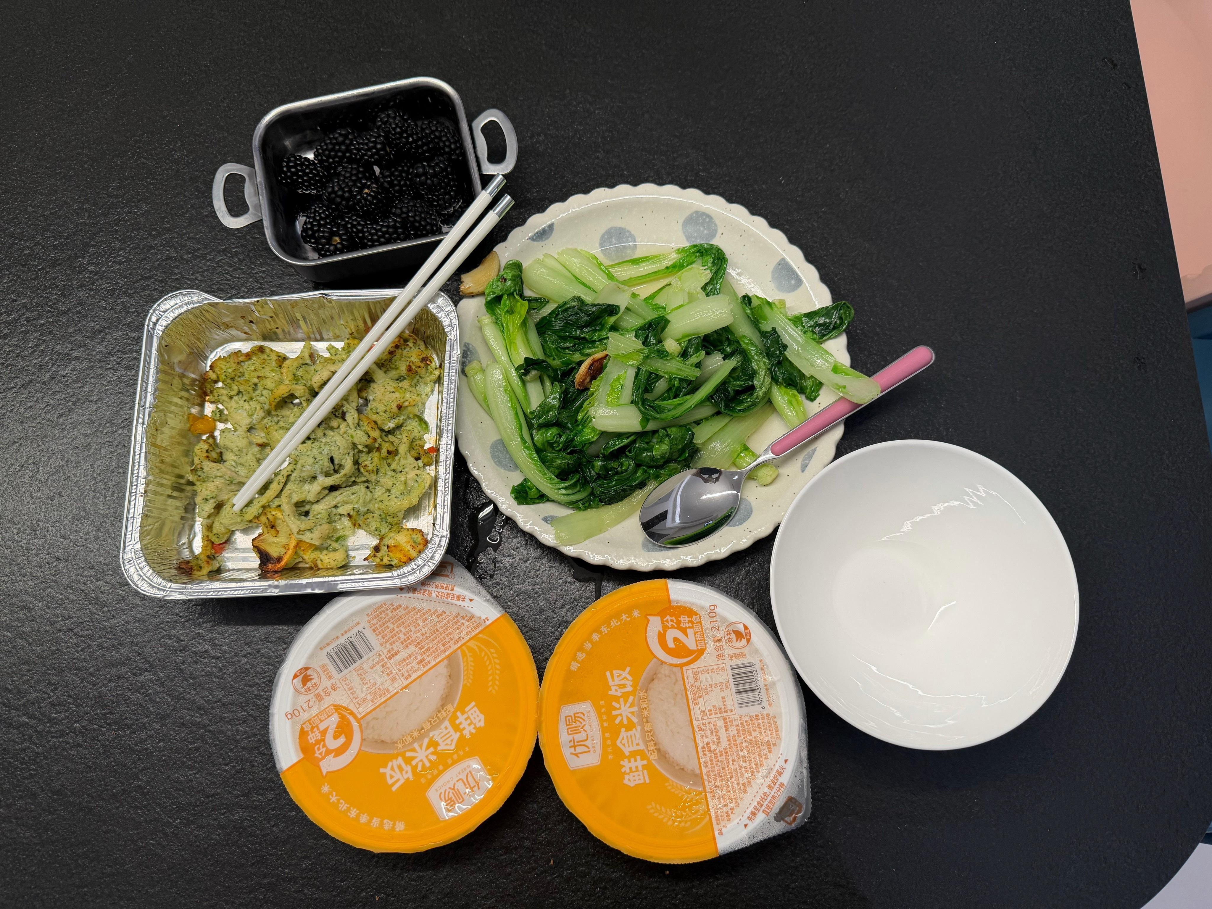 晚上减脂餐米饭 420 克 