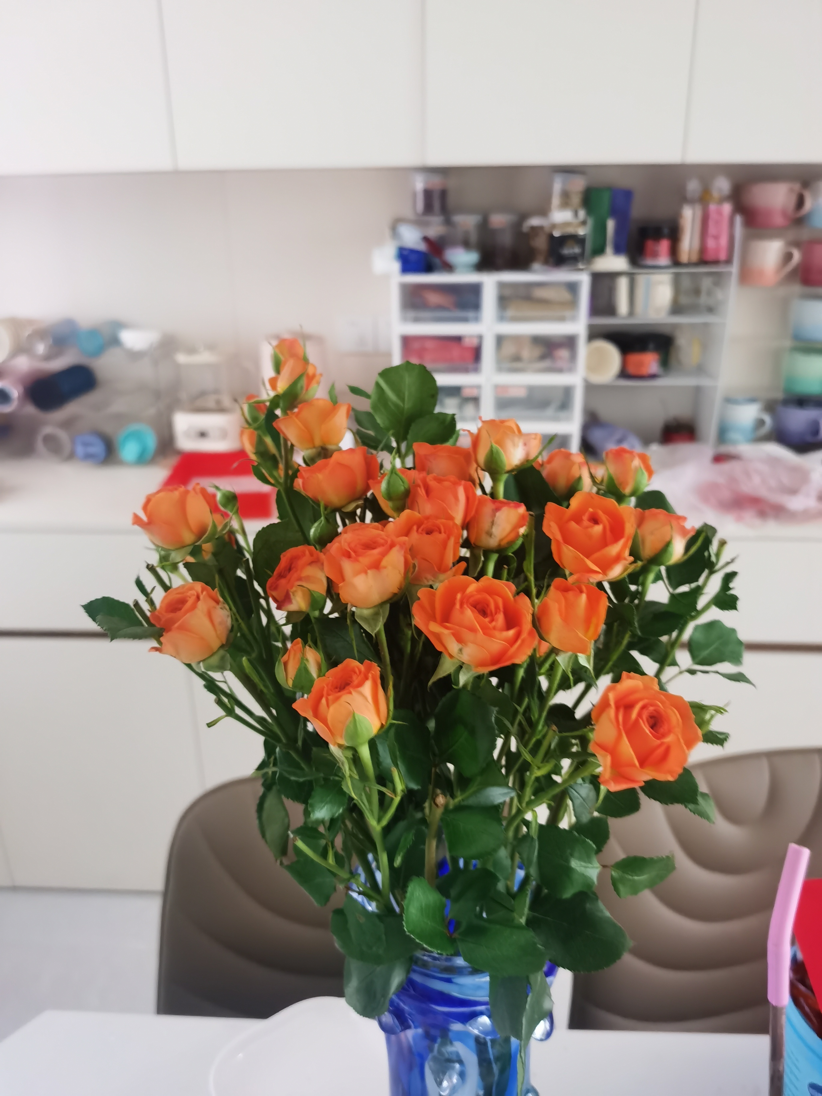 今天到的花儿所有的加起来40元