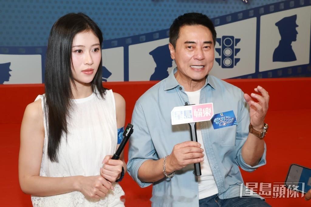 欧瑞伟不觉得滕丽名林淑敏不和 称赞大小姐关心同事 和倪乐琳组成CP组合倪乐琳连同