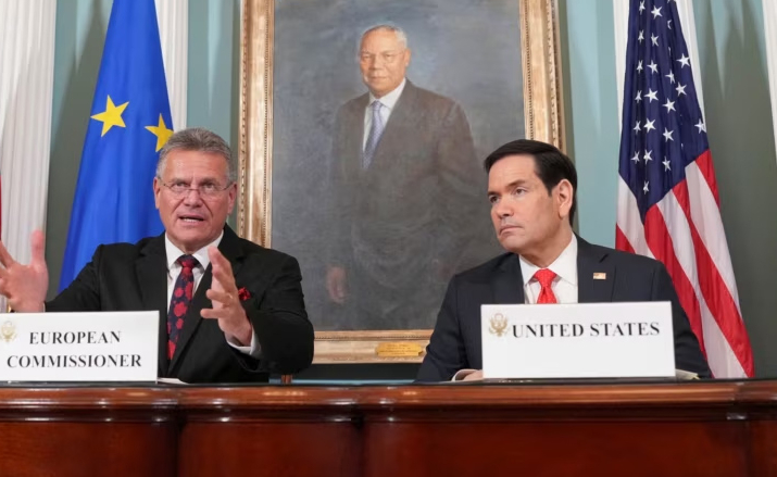 【为应对中国主导地位，欧盟和美国签署“关键矿产战略伙伴关系”谅解备忘录】当地时间