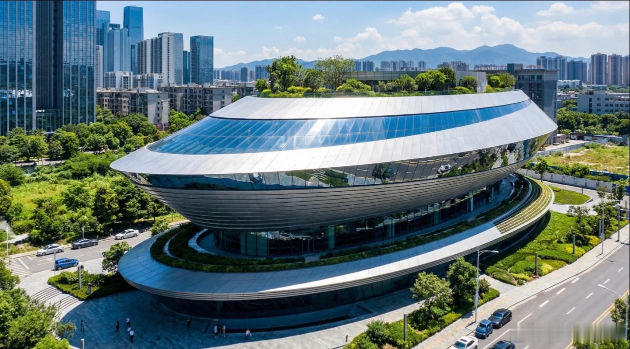 广西南宁新地标——迪空间 比亚迪 “迪·星舰”设计效果图 比亚迪