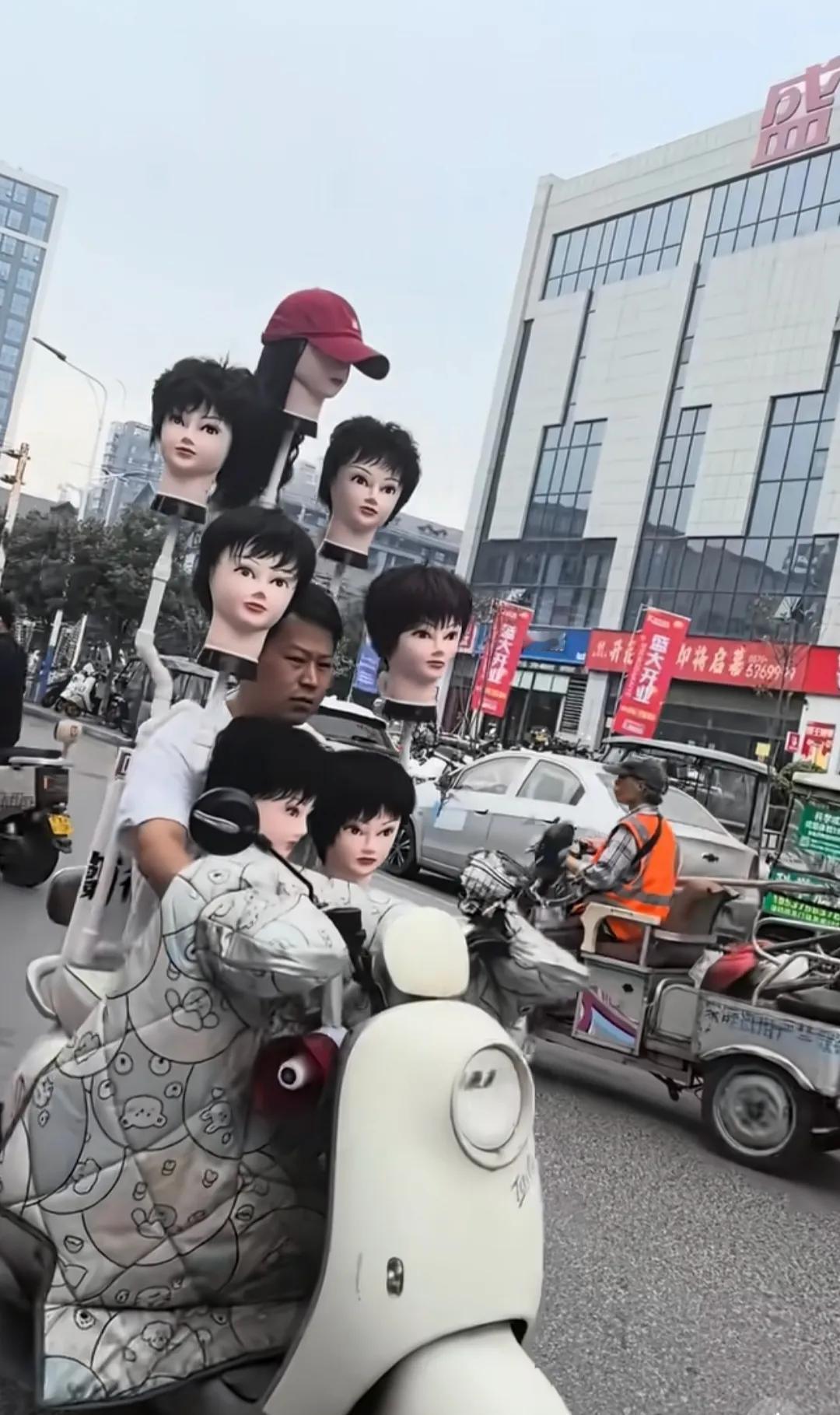 算一下他不戴头盔一共得罚多少钱？