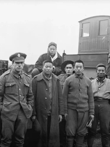 一战前线的中国劳工