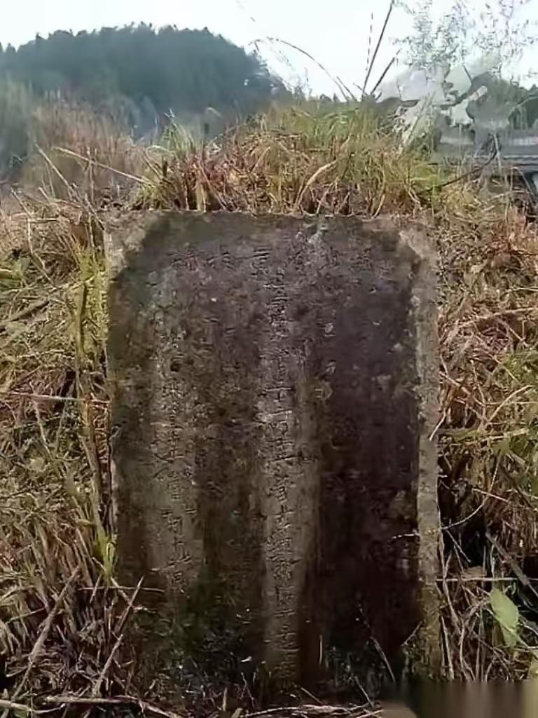 贵州黄平。一座荒坟旁边三行刻字，让深圳女老板当场跪下去。八十年了，湖南小伙子替咱