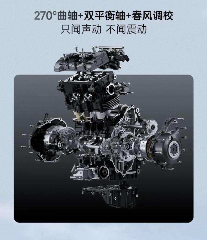 【25880 元，春风动力发布 550CL-C 巡航摩托车】春风动力发布 550