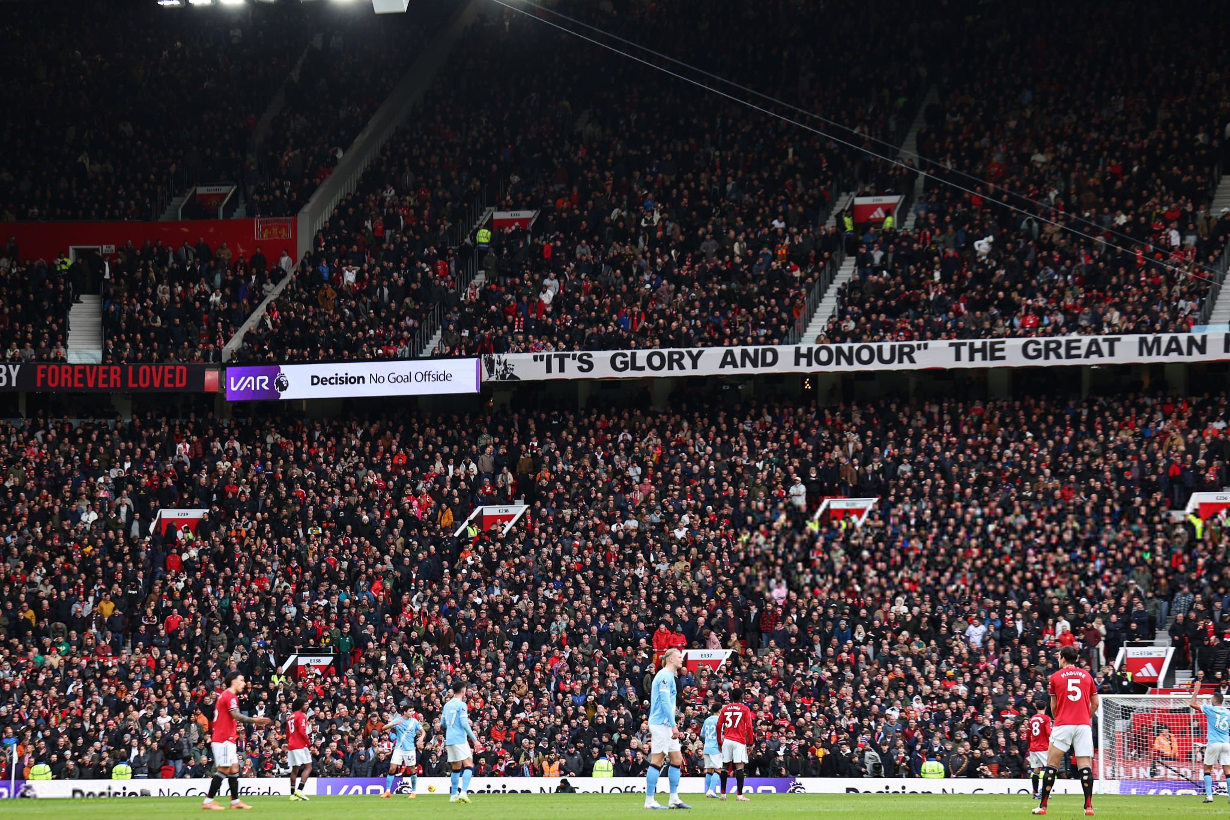 组图：曼联2比0曼城