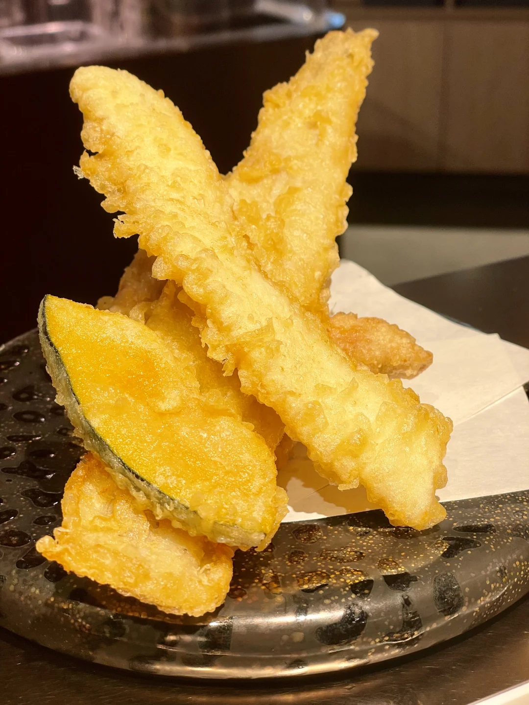 在天环❗️吃上了免费的天妇罗🍤