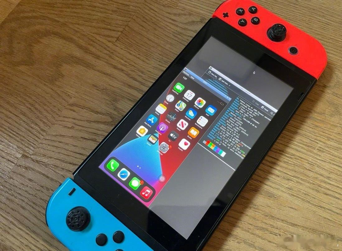 在初代 Switch 中刷入 iOS[笑cry]作者说超级无敌卡，如果是 Swi