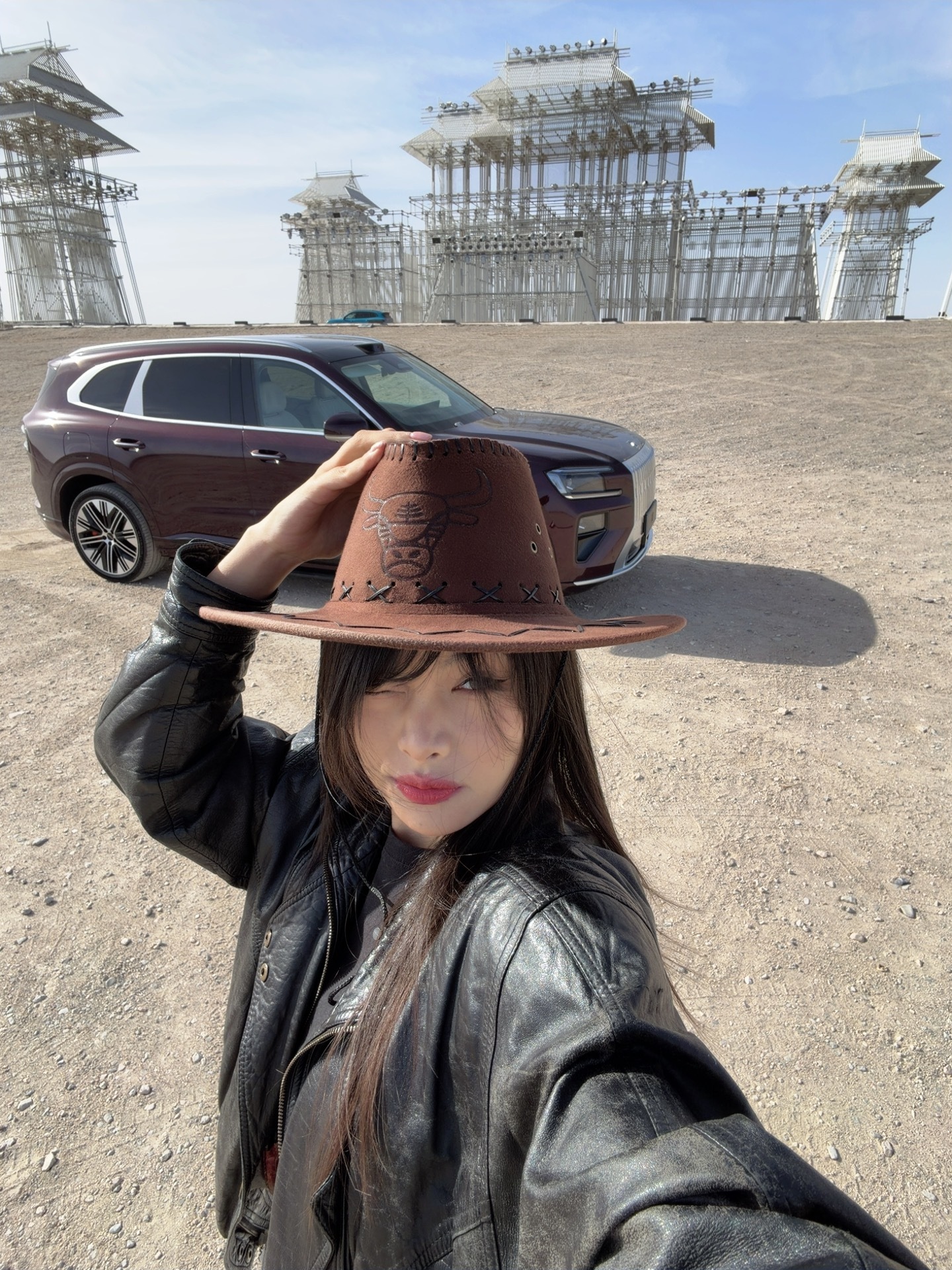 打卡 瓜州无界•戈壁上的海市蜃楼 酒泉·雕塑无界