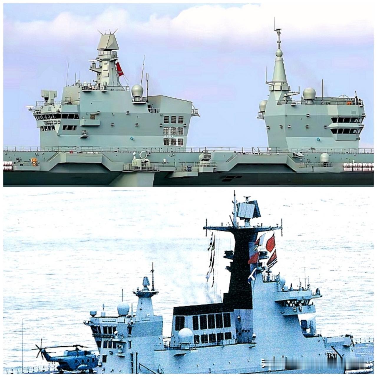 两型两攻舰的雷达及电子设备的差异 | 

✳️075型两栖攻击舰：
• 雷达系统