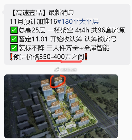 没有地段加持的豪宅，最终只能卖成普通改善盘。当年刚出来就遭遇市场一片质疑，虽有不