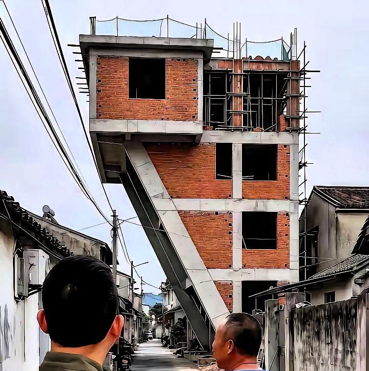 这是此房子独特建筑的照片，我都收藏大半年了。说不定回老家盖房子时也要参考一下这种