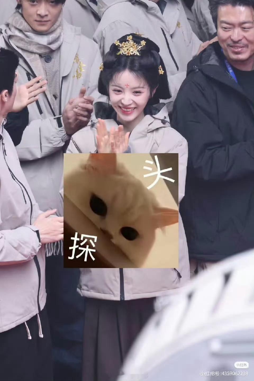 田曦薇、闫桉《嫁金钗》开机路透 