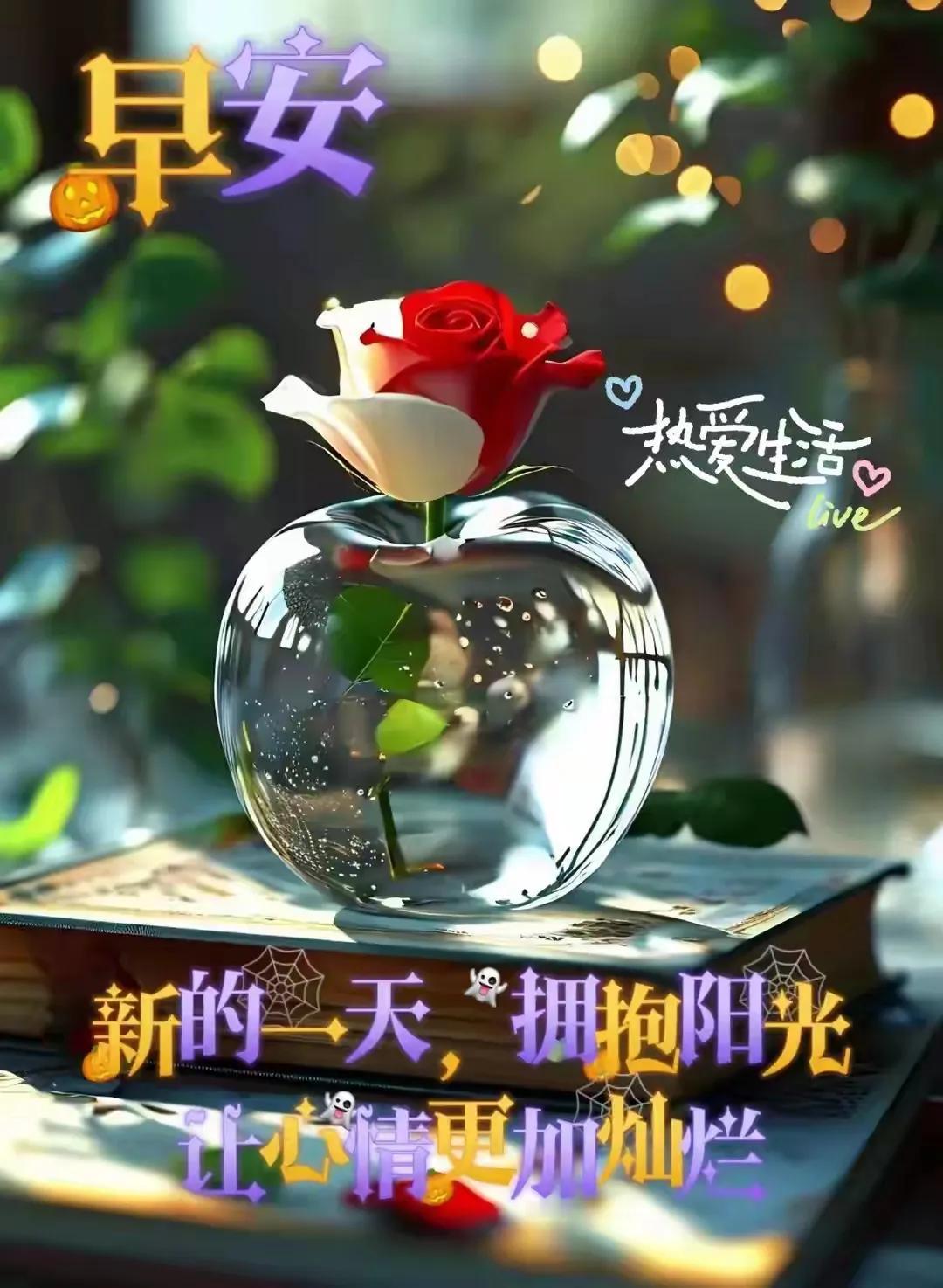 早安，新的一天，拥抱阳光，热爱生活！🌹🌞