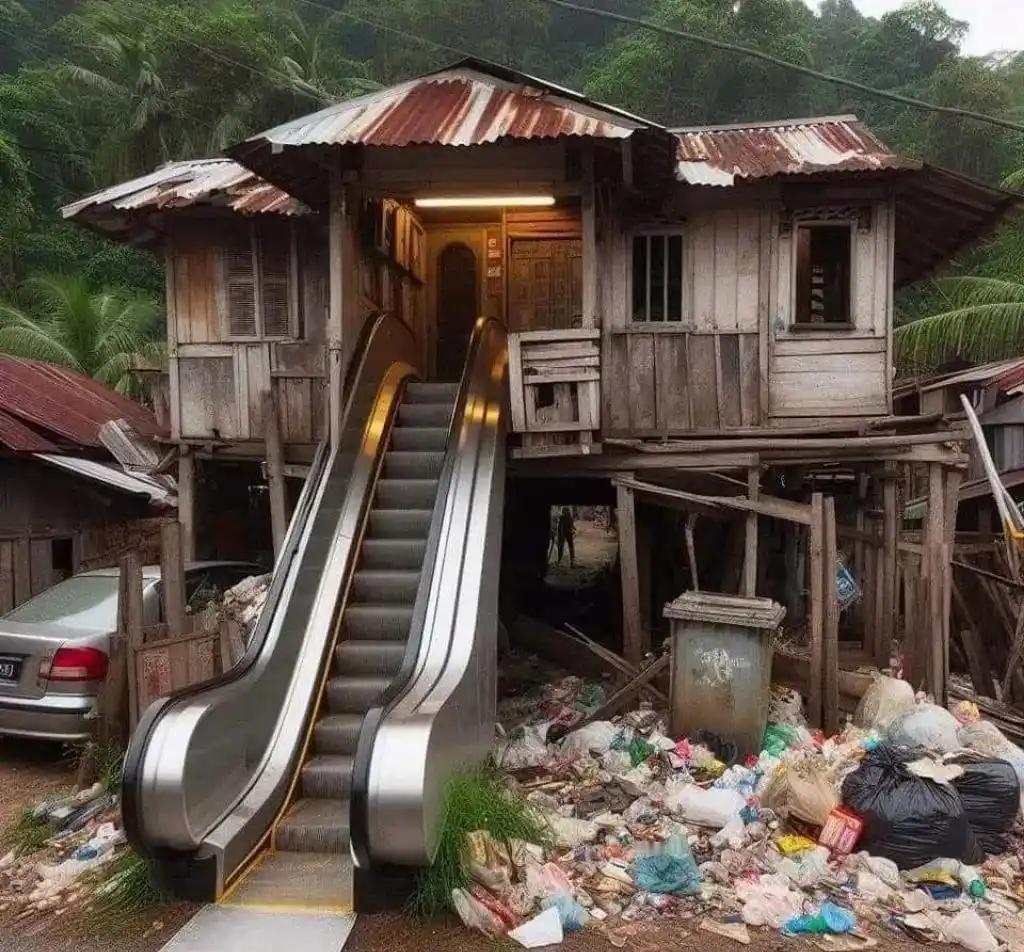 这房子是怎样做到又穷酸又土豪的？ ​​​
