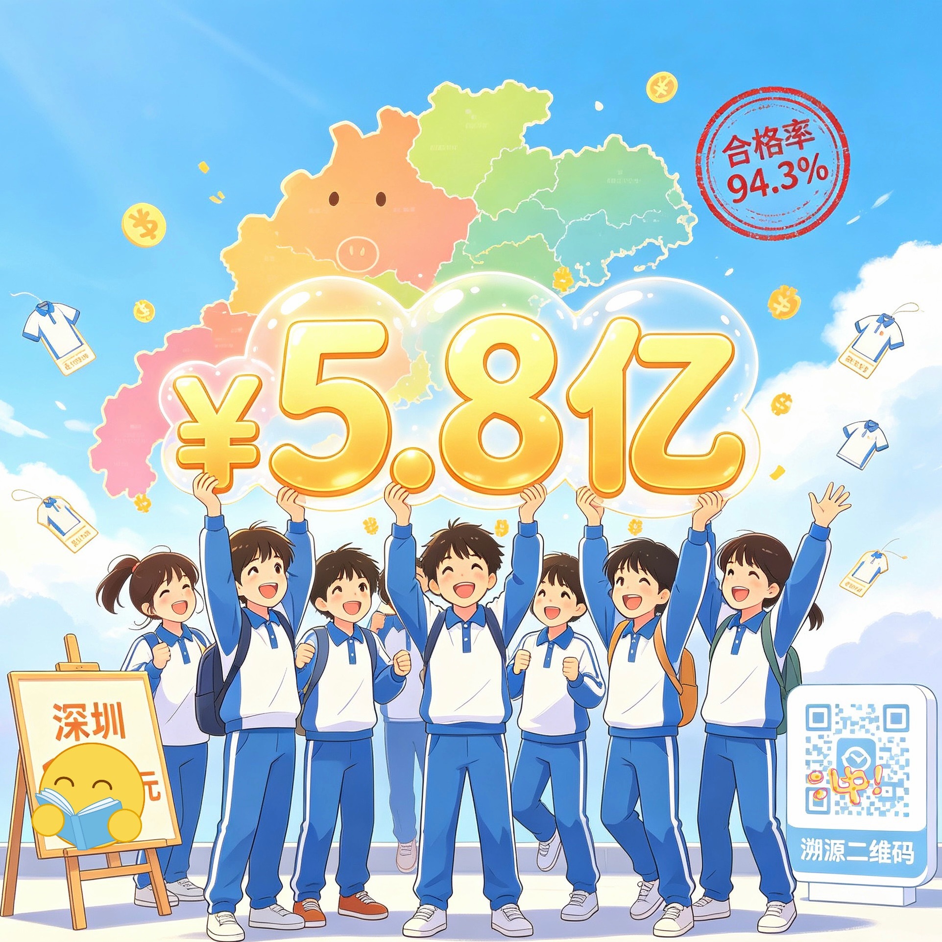 广东校服让家长省了5.8个亿这个整得好，长久来算绝对算是利于民生的好事。1. 广