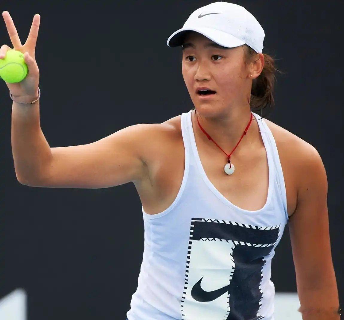 WTA125湖州次轮🇨🇳王曦雨6-4/6-4袁程依依🇨🇳再次达成7连胜，