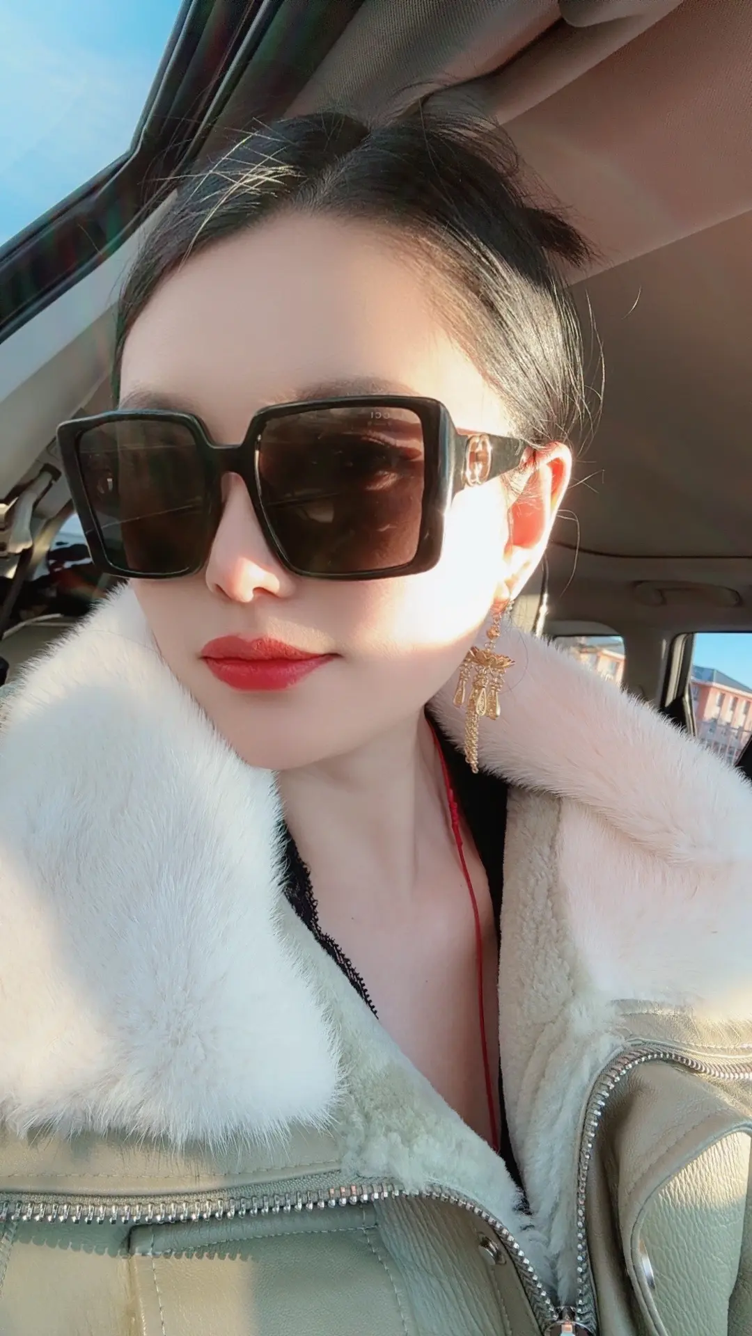 今天日落很美