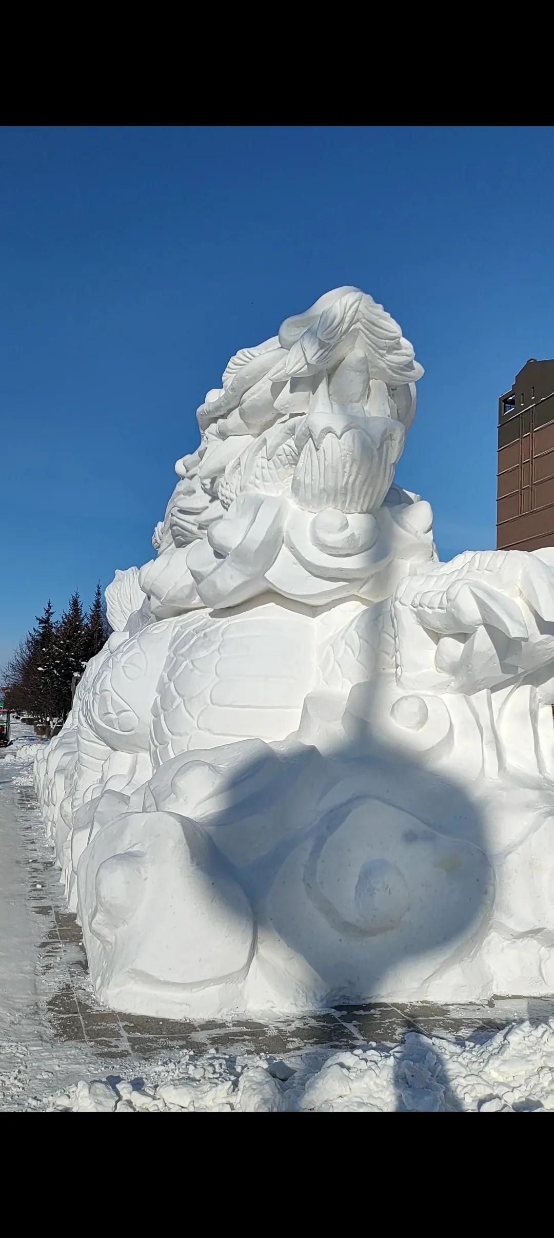 冬季的景色随手拍冬天的东北家乡小城。当然是玩雪的季节啦。每年到这个时候，我们的小