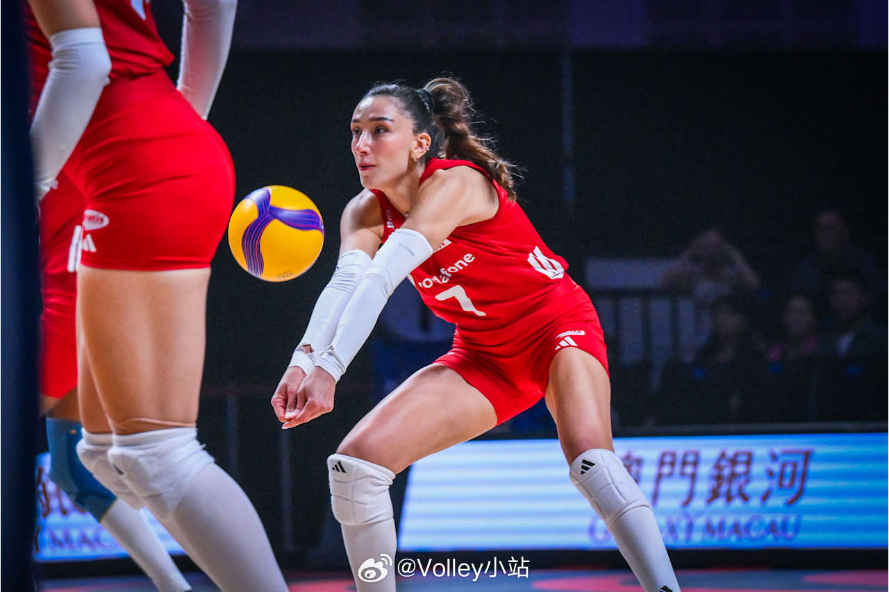 两局过后，一传到位率49% vs 77%2026年世界女排联赛中国女排vs土耳其