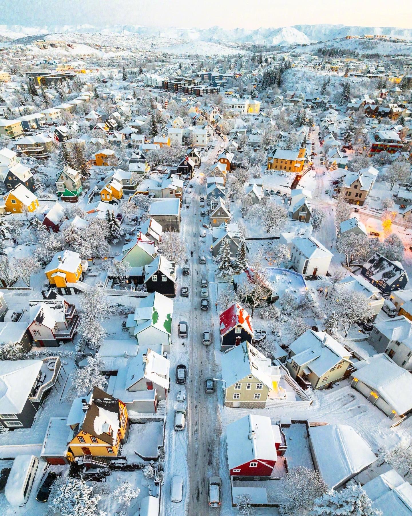 冰岛的节日氛围！🎄🧑🎄 