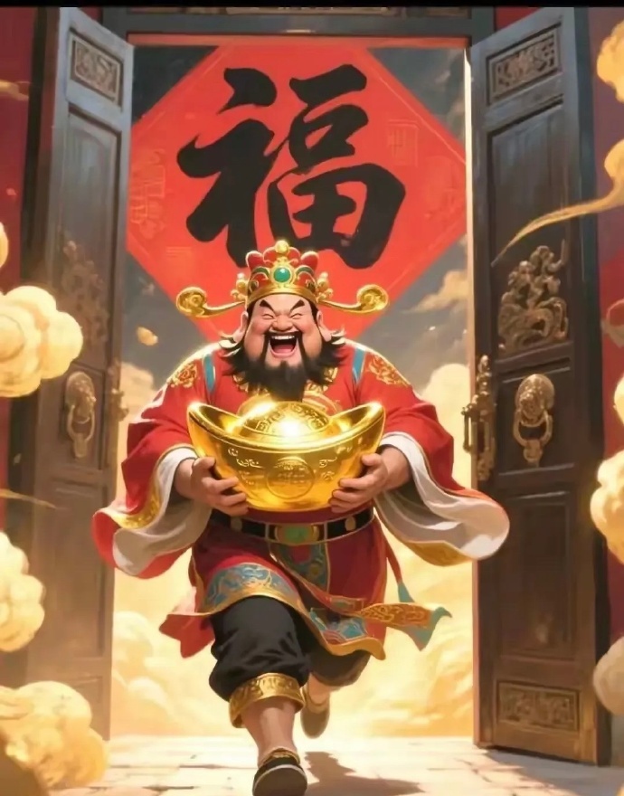 财神到，快接财神。 ！！！ 