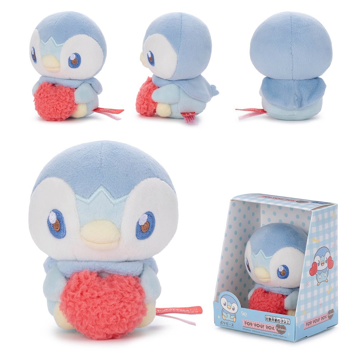 tomy●pokepeace／FOR YOU！BOX波加曼・皮卡丘手持爱心的po