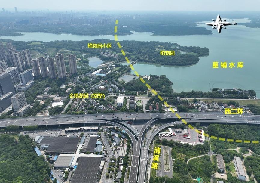 北二环西延下穿董铺水库隧道工程正式开工！
好消息：G4001连接线（北二环西延)