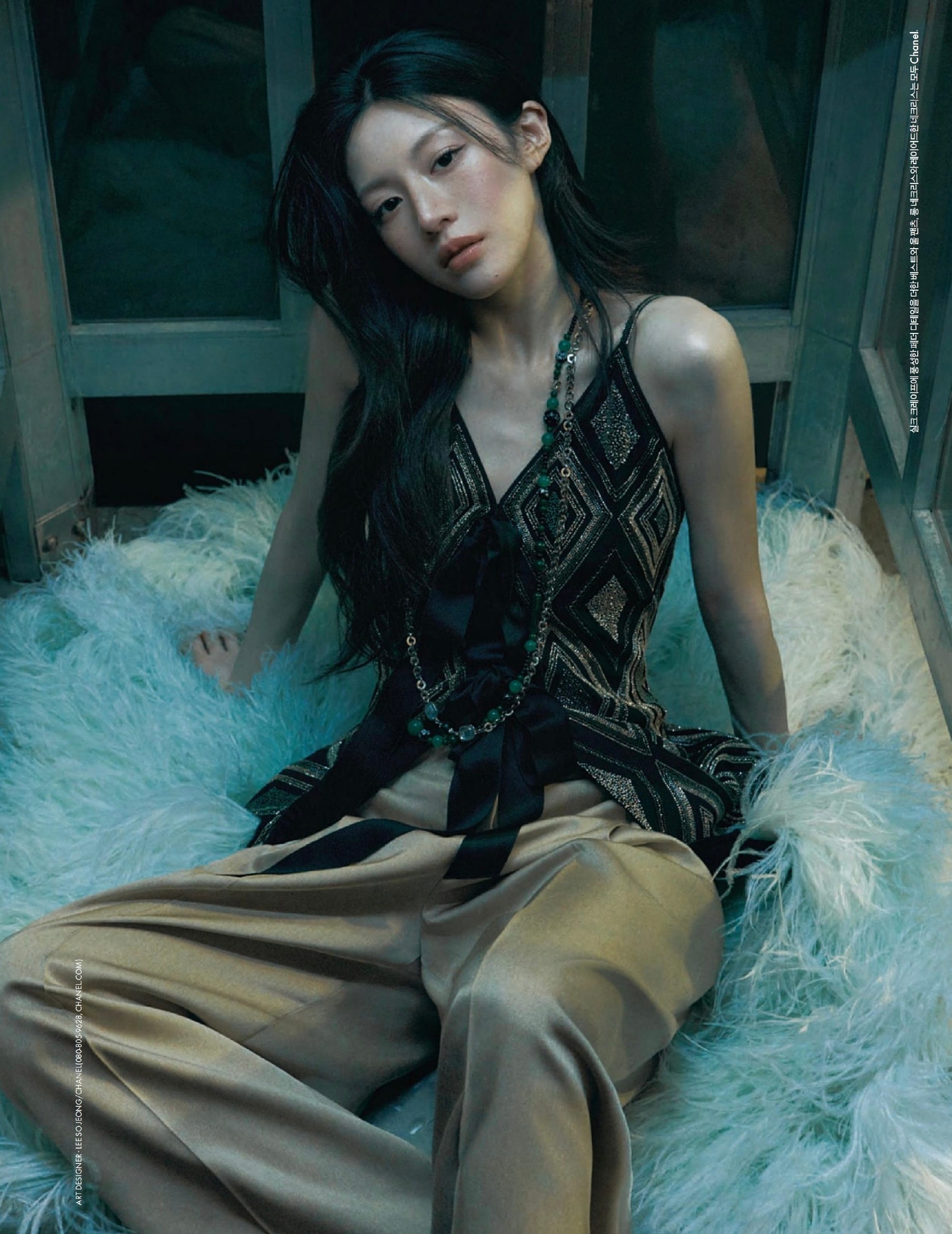 高允真  ELLE Korea 韩版6月刊封面CHANEL 26高级手工坊系列 