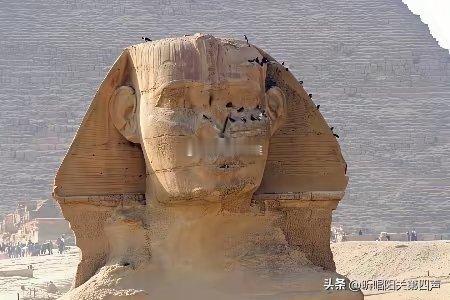大面积修补会破坏狮身人面像的原始肌理，这样保留自然状态反而更能呈现历史的沧桑感与