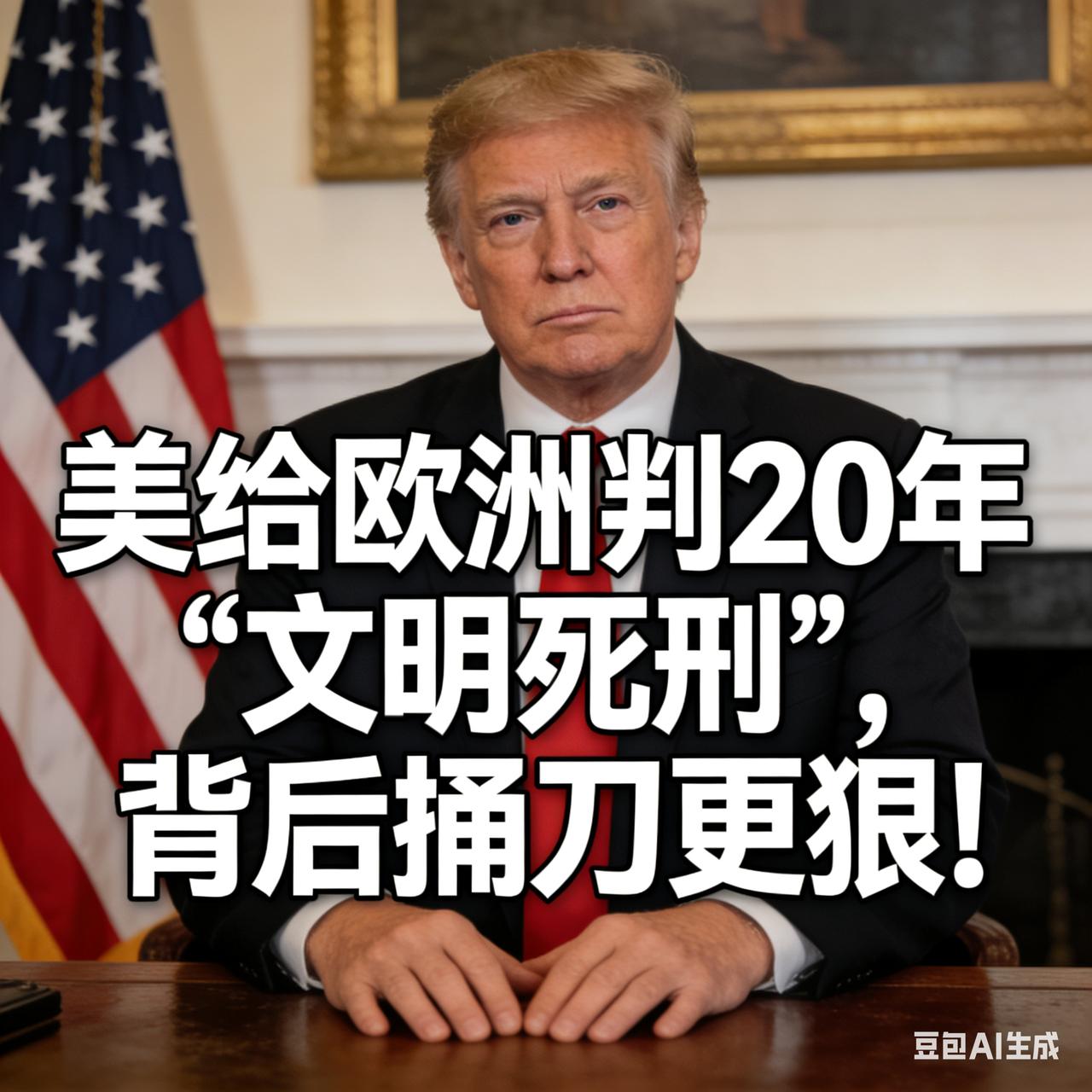 美给欧洲判20年"文明死刑"，背后捅刀更狠！
 
美国新版国安战略炸锅，直言欧洲