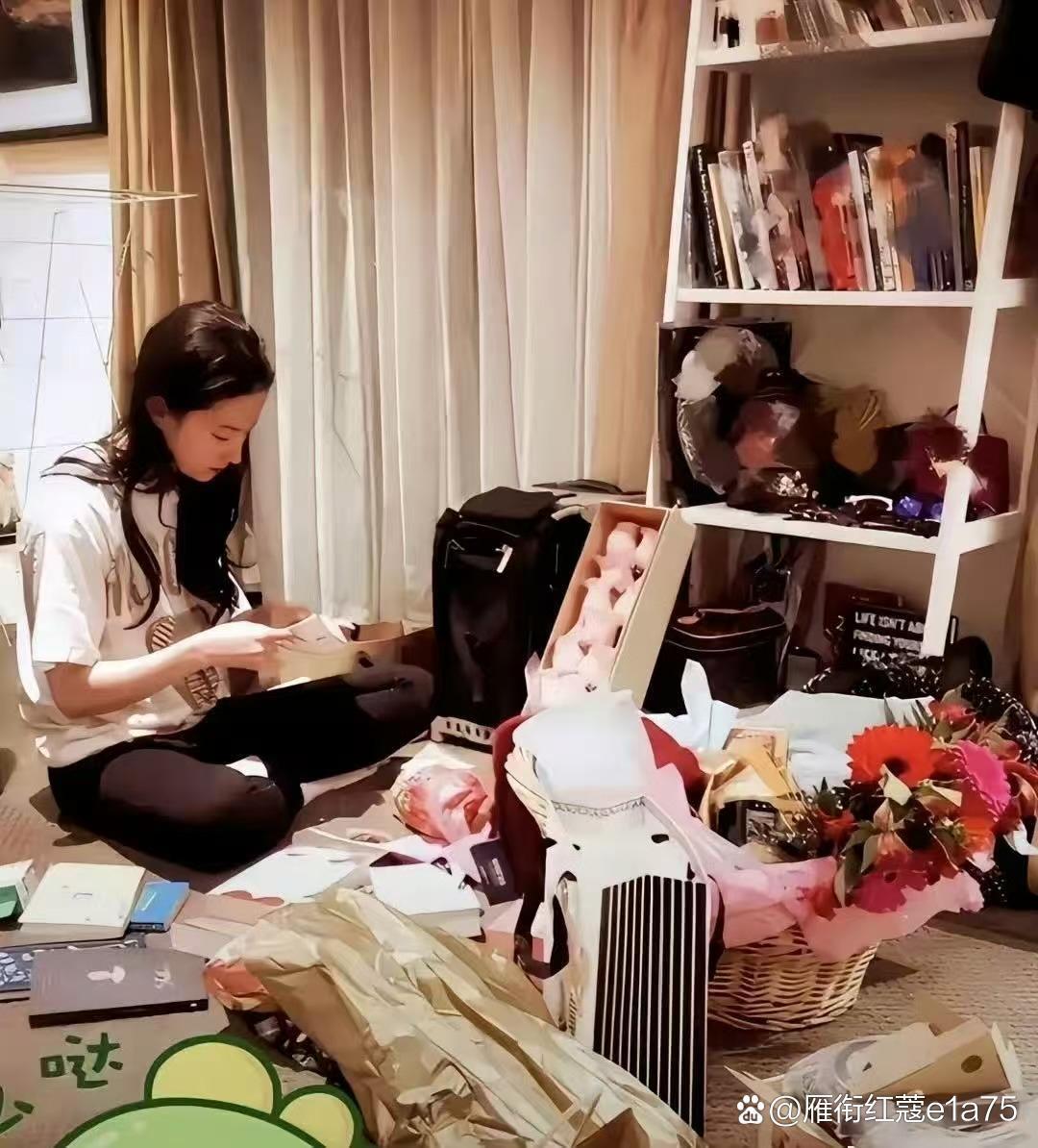 刘亦菲的家好乱啊 