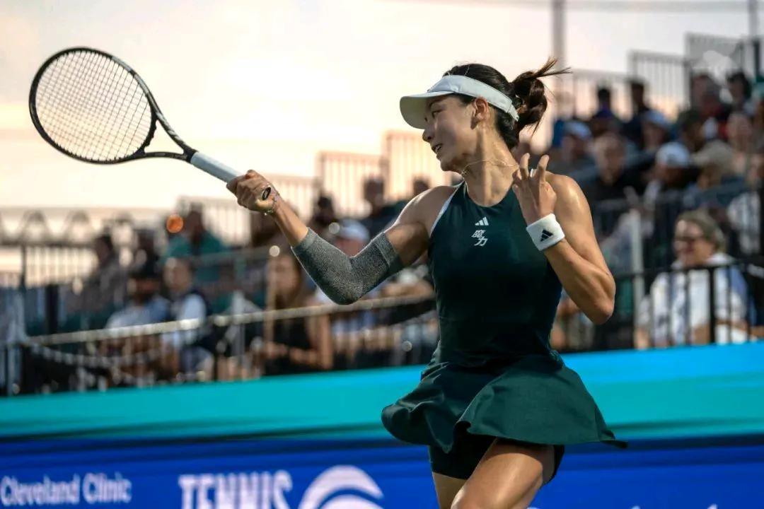 2025年8月23日，WTA250克利夫兰站女单半决赛结束战斗。 备受关注的中国