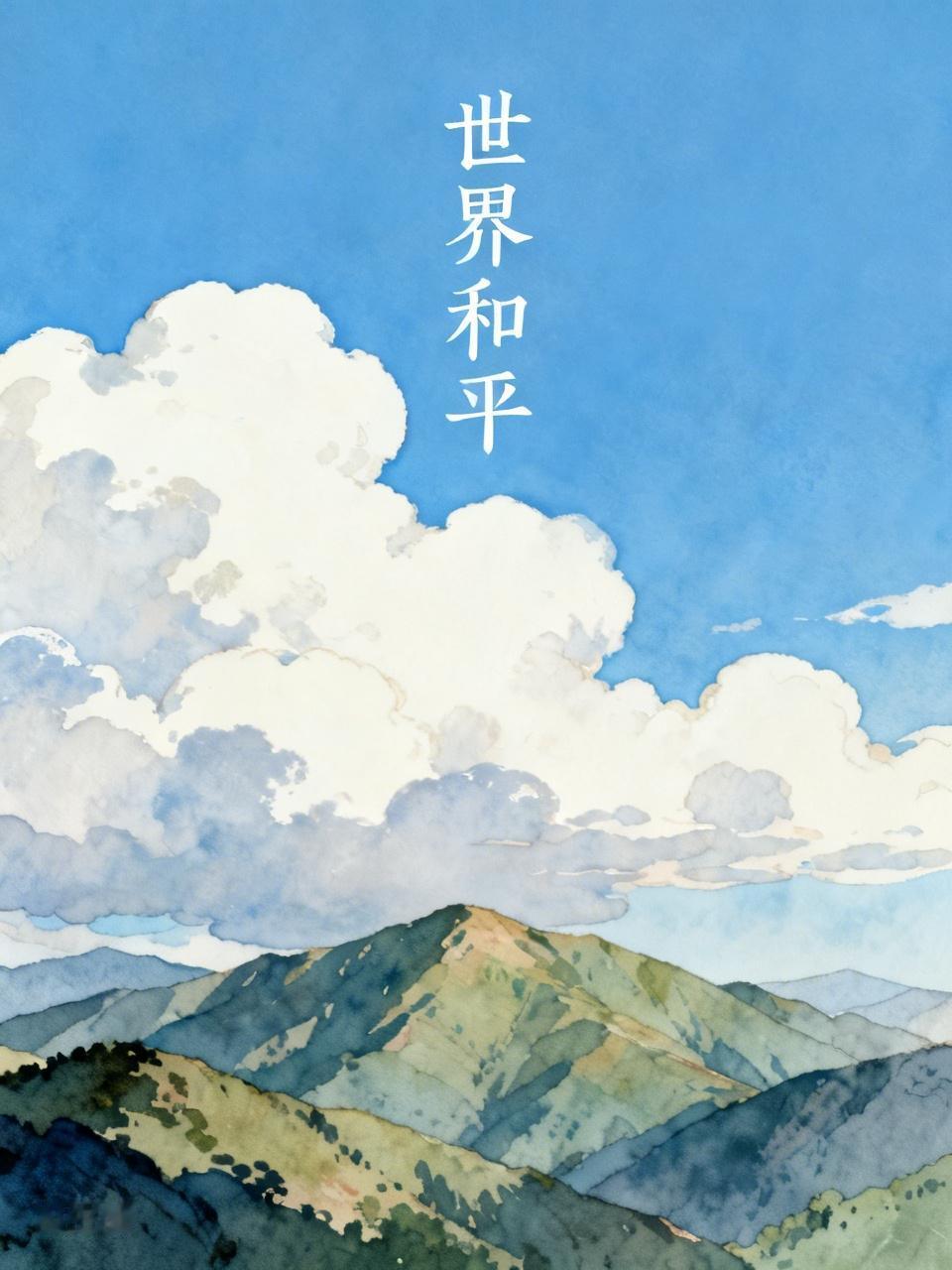 我认为相信，人类社会最美好的愿望就是实现世界和平共处，虽然说受美国政府霸凌世界称