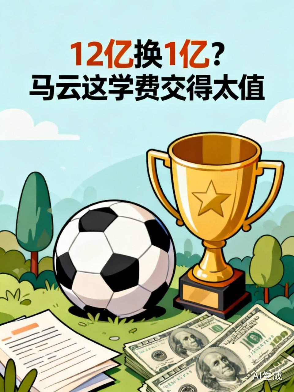 12亿换1亿？马云这学费交得太值
坊间都在传马云是恒大暴雷里唯一“全身而退”的大