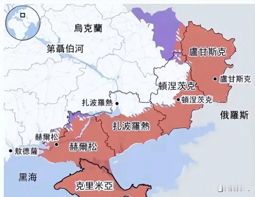 俄乌战争，远不是特朗普想象是那么简单、那么容易停战和谈。症结就卡在领土问题上。朝