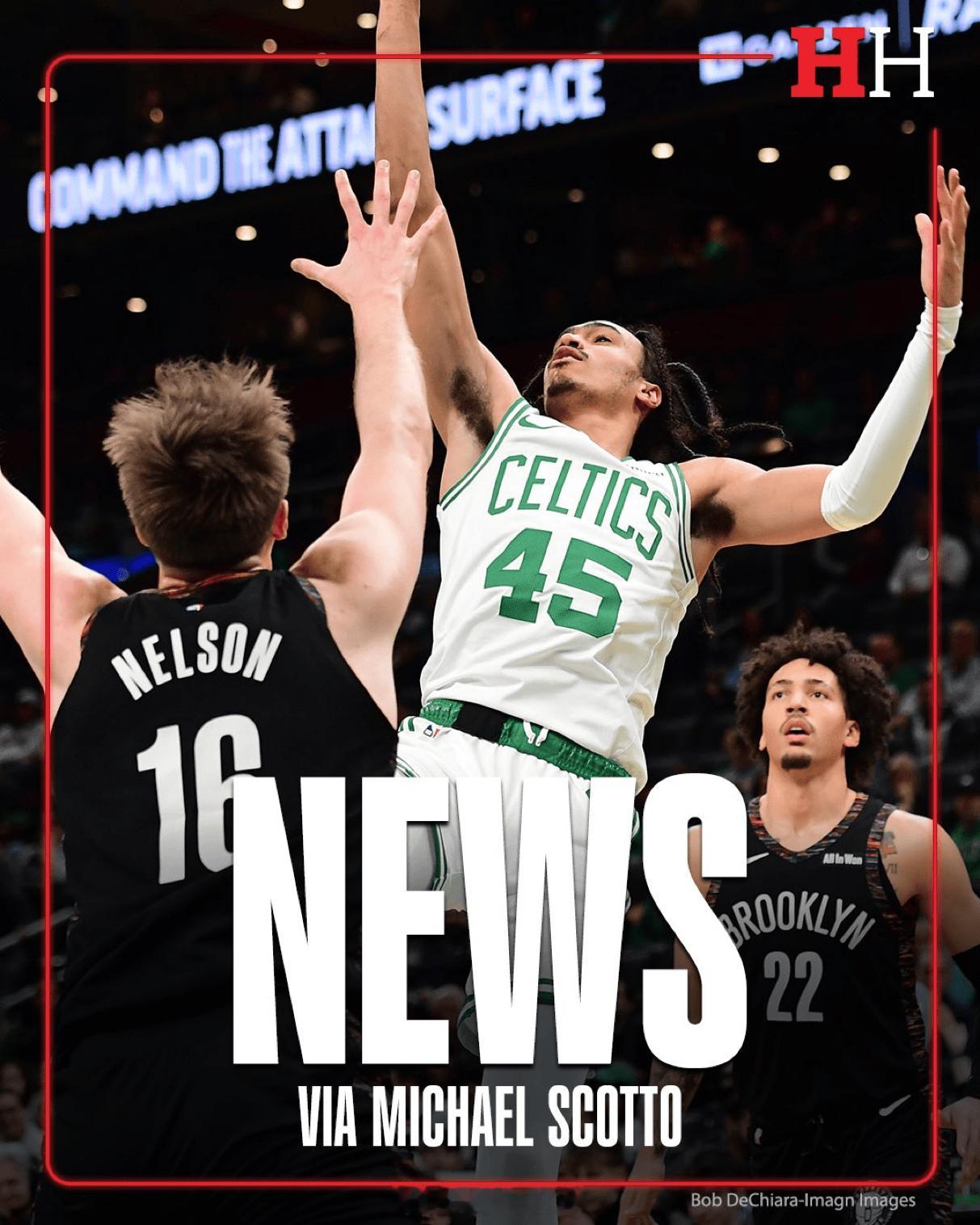 Michael Scotto：凯尔特人已与达拉诺-班顿签下一份两年合同。几进宫了