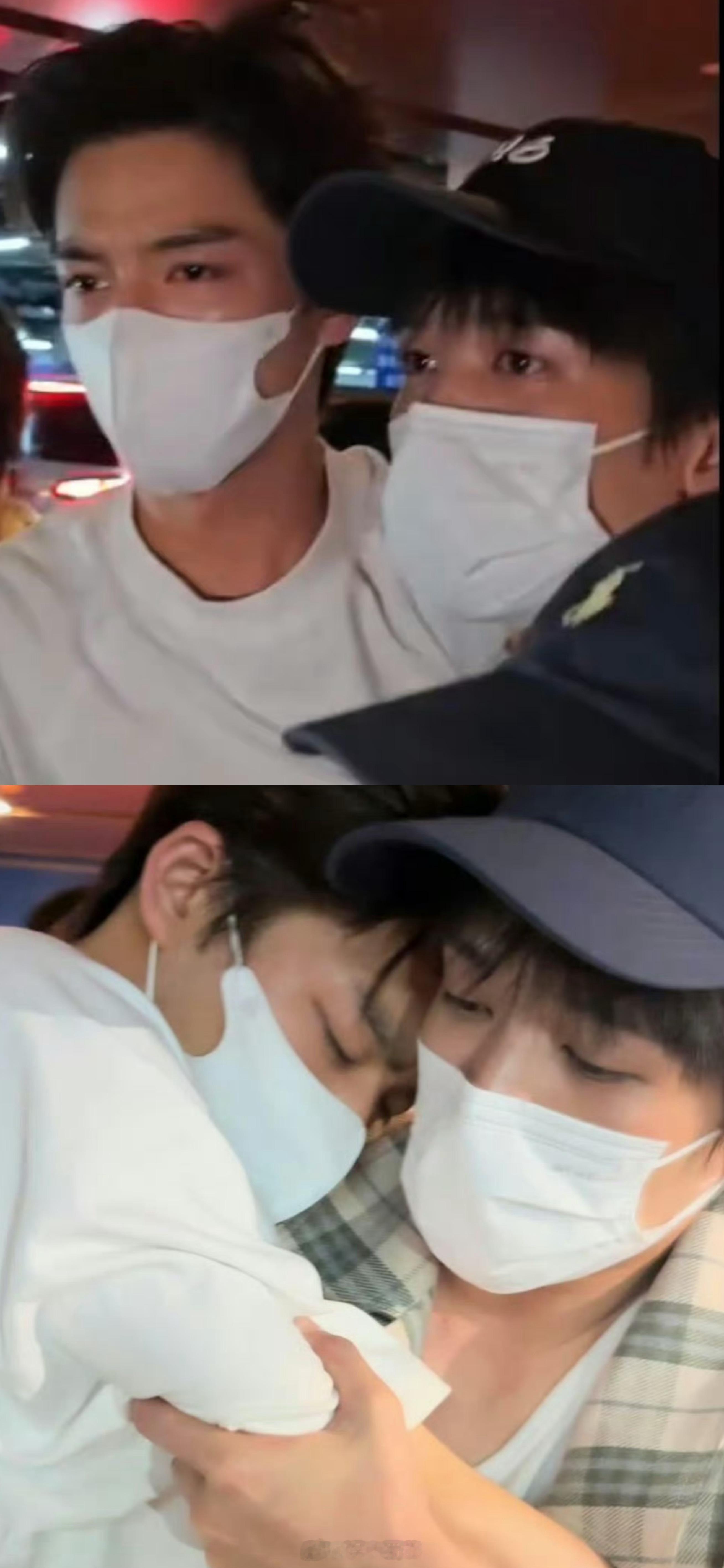 #王星越喝醉# 前夫哥扶着小孩哥！墨雨云间，真的什么都可以磕下啊！[悲伤] ​​