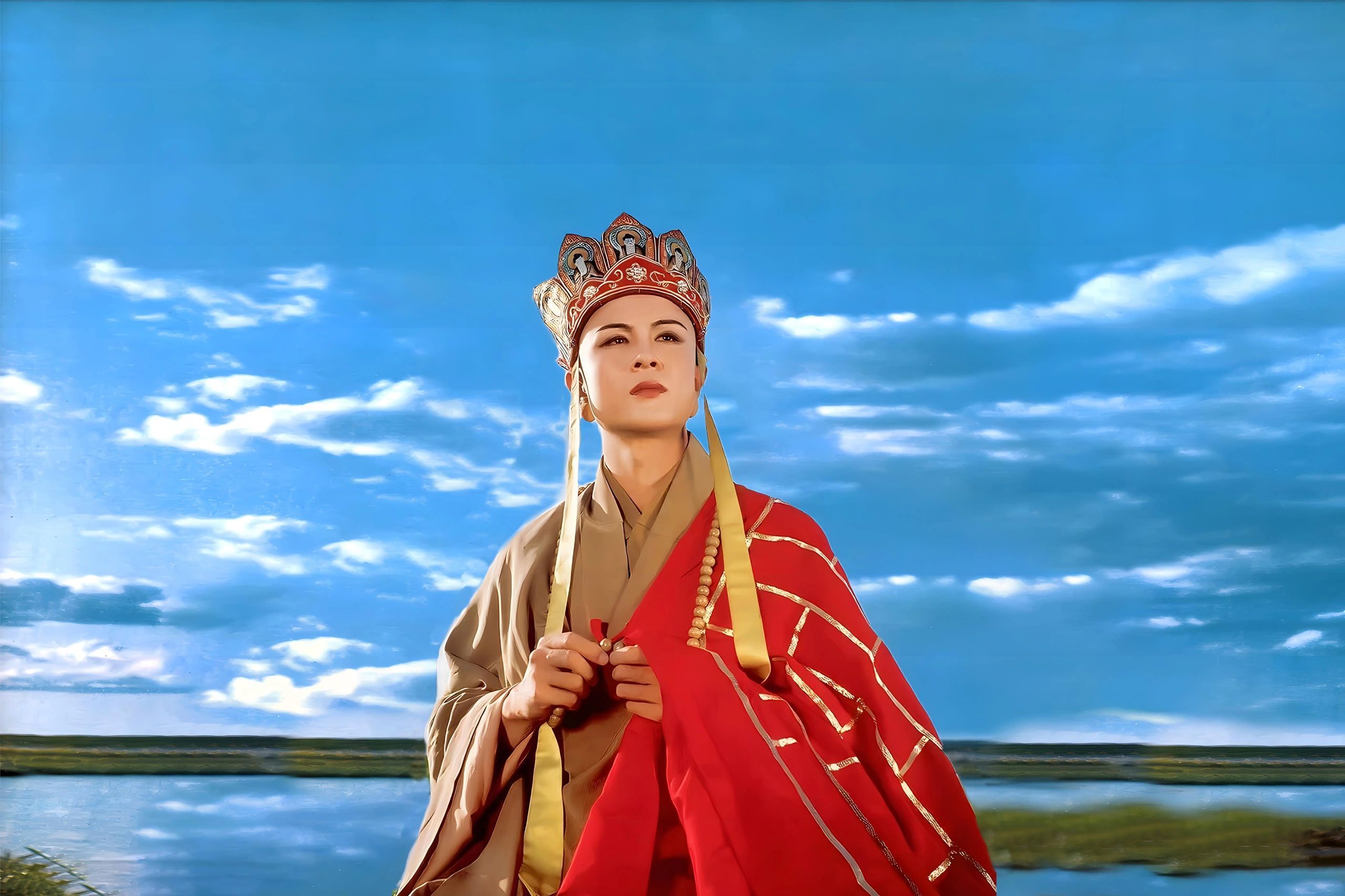 86版《西游记》高清剧照，那时候没有番位之争，那时候没有复杂的造妆，简单的造妆，