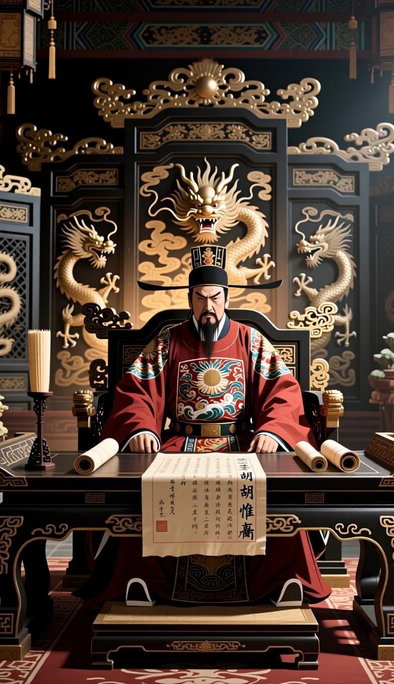 洪武十三年胡惟庸案发，朱元璋借机废除千年丞相制度
 
洪武十三年，一场颠覆千年朝