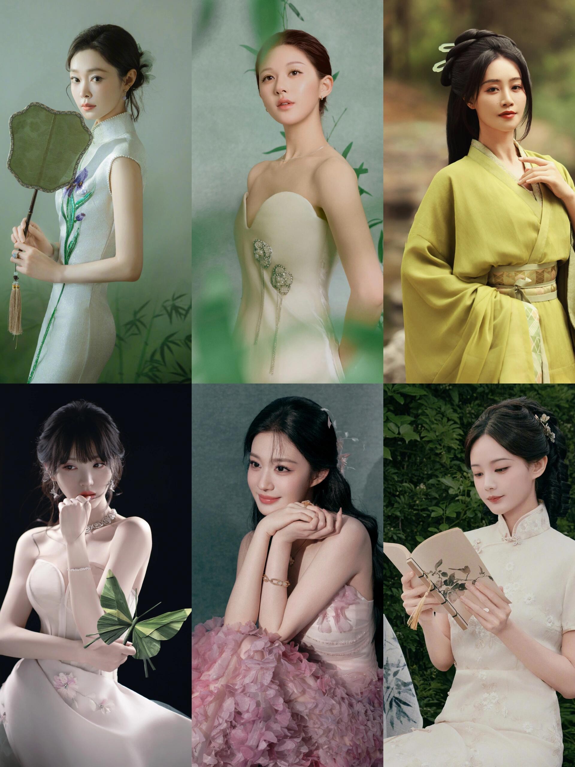 女明星们的端午节大片🍃！太piu亮啦！赵露思 | 宋轶 | 王楚然 | 田曦薇