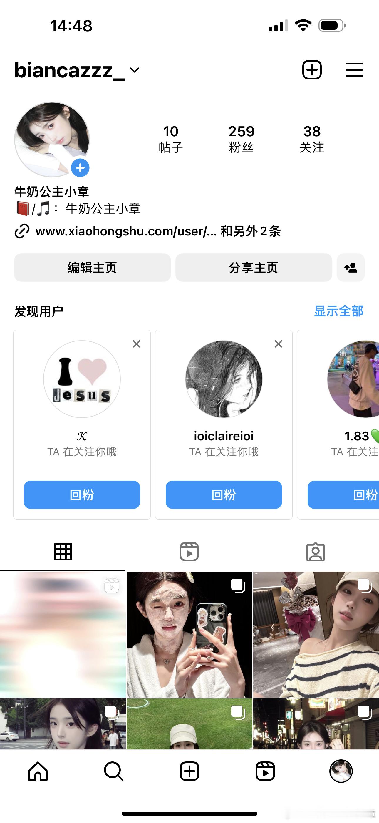 我的insgram～ ​​​