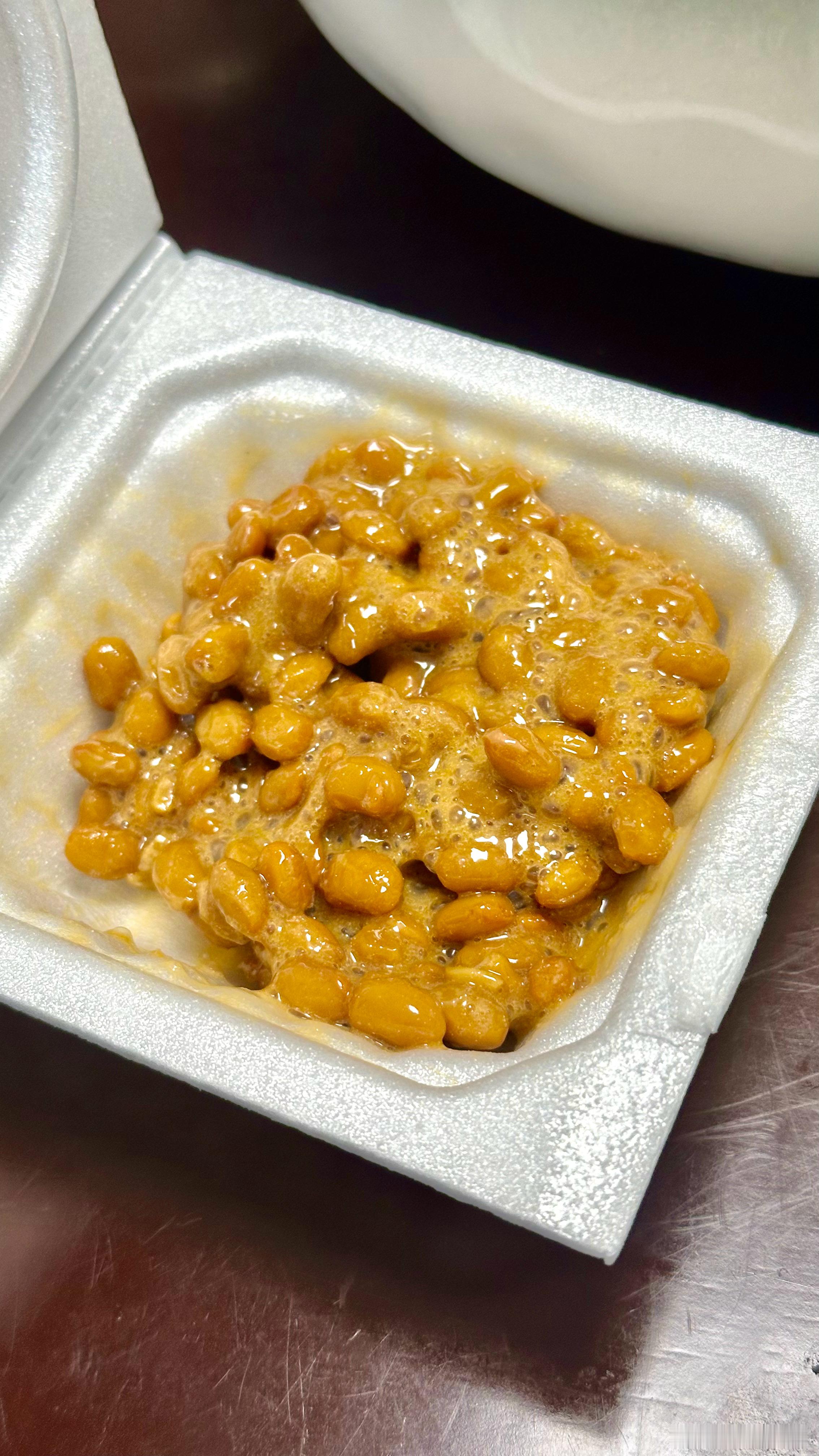 我还是接受不了纳豆的味道 ​​​
