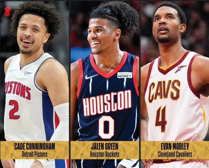 21届选秀前3仅杰伦.格林未进过全明星或最佳阵容nba最佳阵容 ​​​