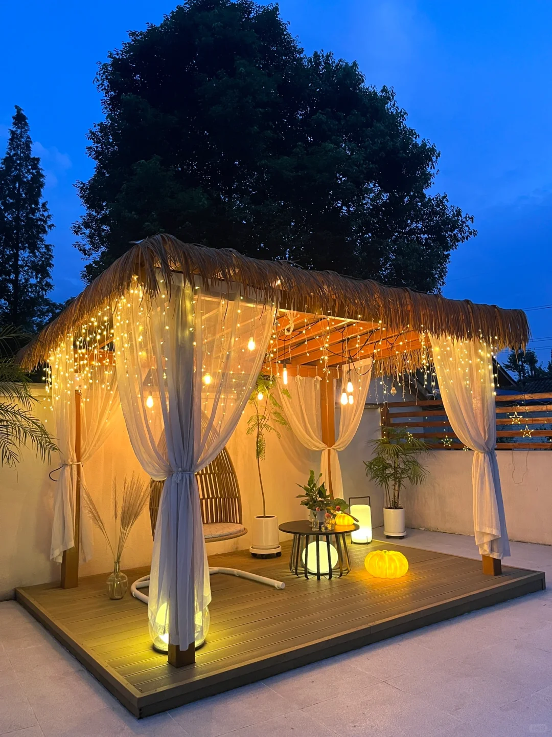 这大概就是我建治愈系凉亭的意义❗️