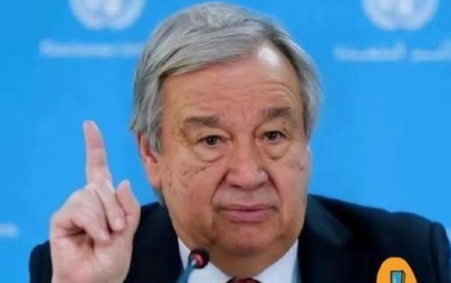 联合国突然甩出一张极其罕见的“红牌”，直接把日本逼到了国际道义的墙角！秘书长古特