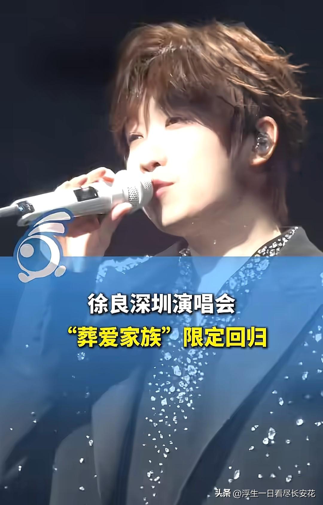 徐良深圳演唱会的“葬爱家族”限定回归，让不少90后一边觉得“羞耻”，一边又忍不住