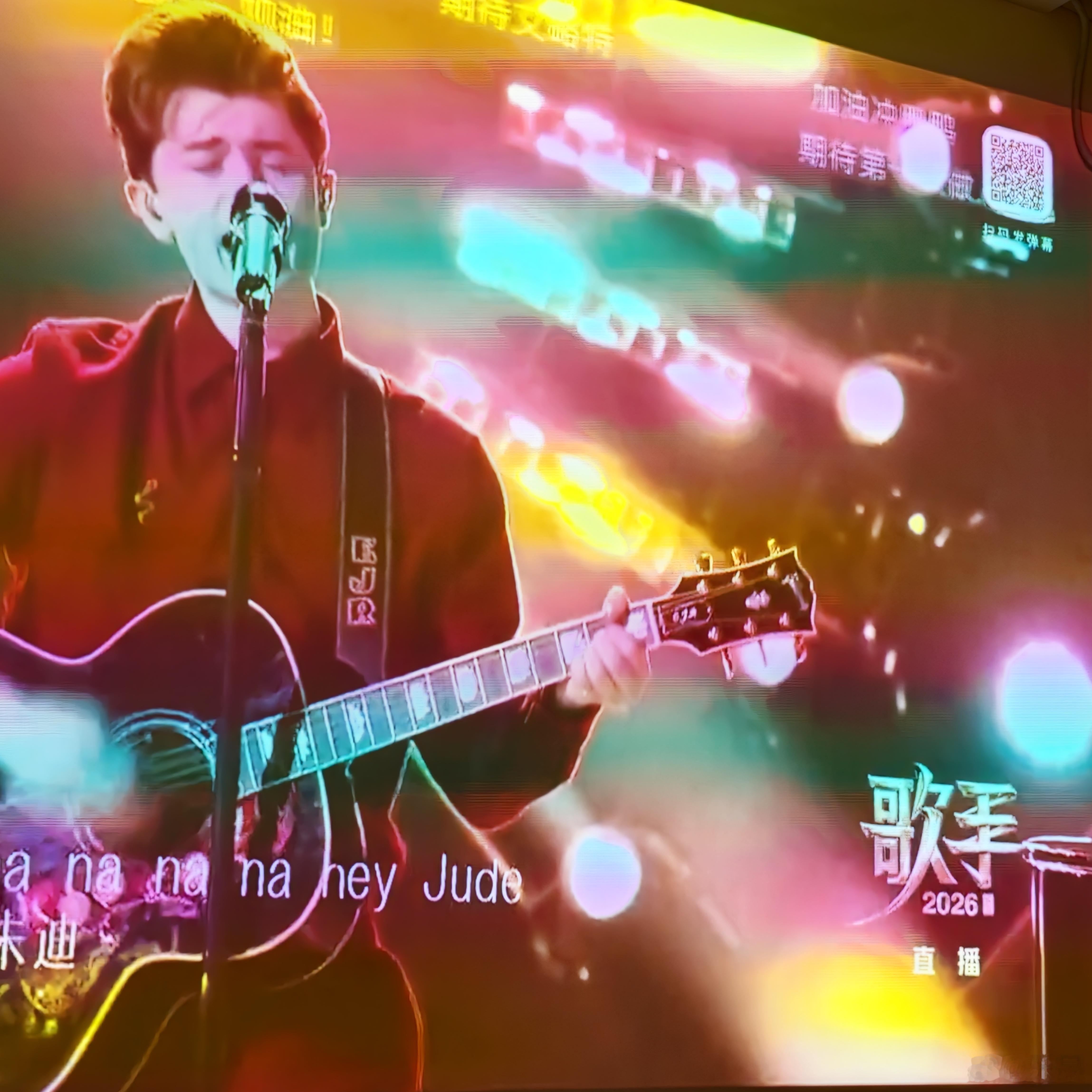 歌手直播 朱贝林带火了「Hey Jude」，小艾是会选歌的，适合他。 